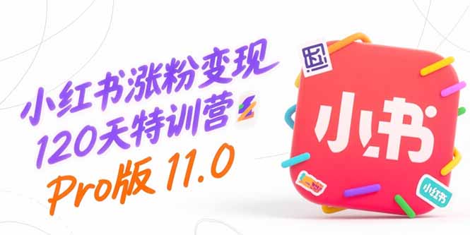 （15432期）小红书涨粉变现120天特训营Pro版11.0：从0到1掌握平台运营,内容制作和变现小白网创_互联网创业项目_网络创业小白网创