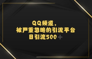 引流蓝海QQ频道，日引500+创业粉小白网创_互联网创业项目_网络创业小白网创
