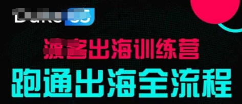 出海训练营基础课，​跑通出海全流程，实战案例拆解小白网创_互联网创业项目_网络创业小白网创