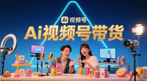 风口已至！AI视频号带货轻松月入过1W，99%的普通人却卡在内容制作门槛小白网创_互联网创业项目_网络创业小白网创