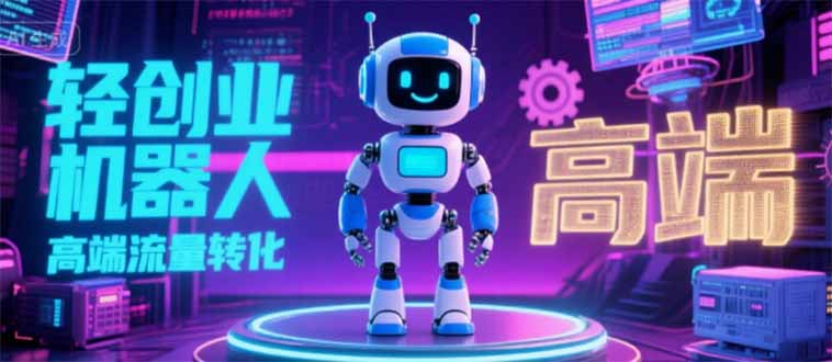 （15537期）2025 独立玩家必看：机器人 IP 流量转化新玩法，N 粉变现高效路径揭秘小白网创_互联网创业项目_网络创业小白网创