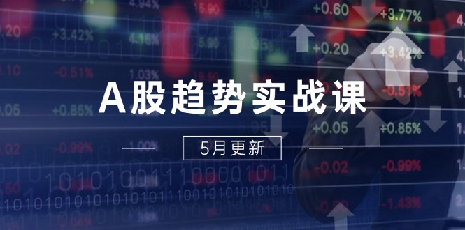 （14808期）A股趋势实战课：主力动向+政策红利，2025全年策略5月更新小白网创_互联网创业项目_网络创业小白网创
