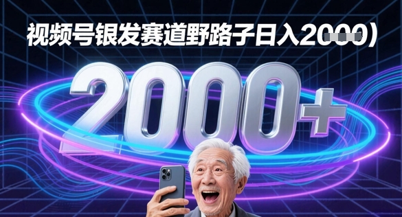蝴蝶号银发赛道流量密码野路子日入多张小白网创_互联网创业项目_网络创业小白网创