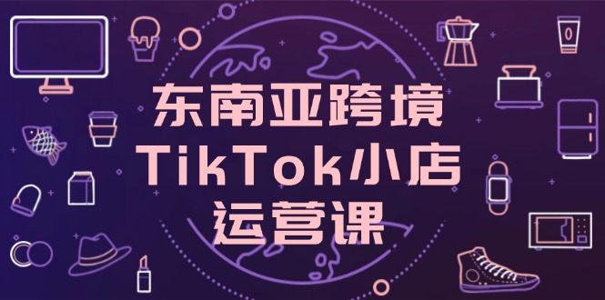 （14390期）东南亚跨境TikTok小店运营课，掌握店铺设置与流量转化核心技巧小白网创_互联网创业项目_网络创业小白网创