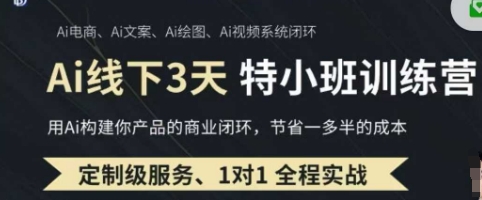 AI实操培训第20-21期线下，0基础保姆级教程，3月最新整理，企业获客、降本增效、打造超级个体小白网创_互联网创业项目_网络创业小白网创